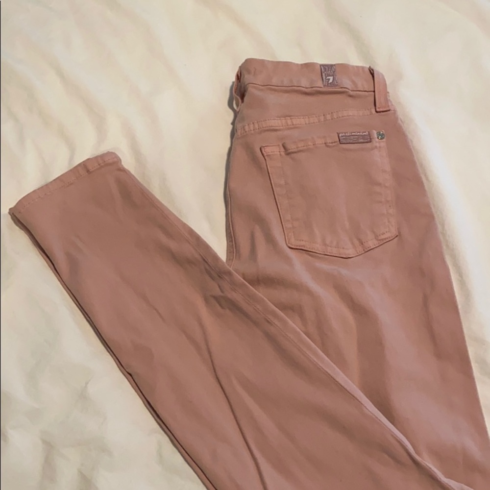 7 For All Mankind Pink Pants
